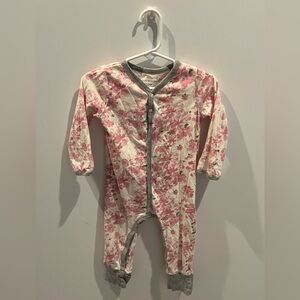 Burt’s Bees Baby Floral Pink Pajamas